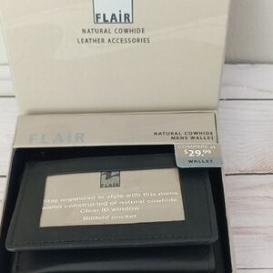 Black Cowhide Wallet